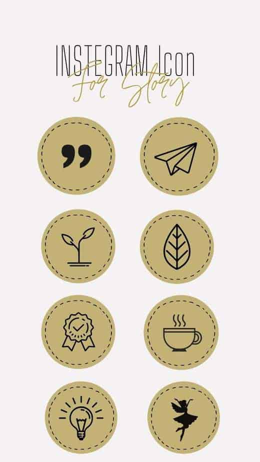 אייקונים לסטורי