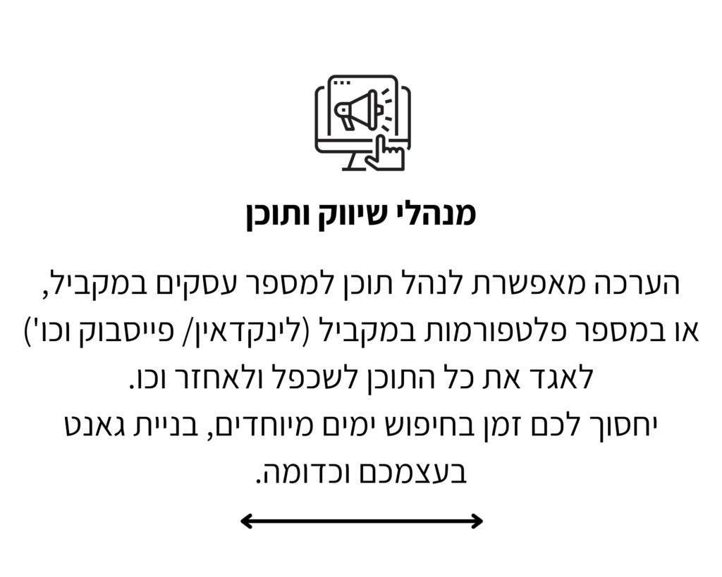 גאנט תוכן